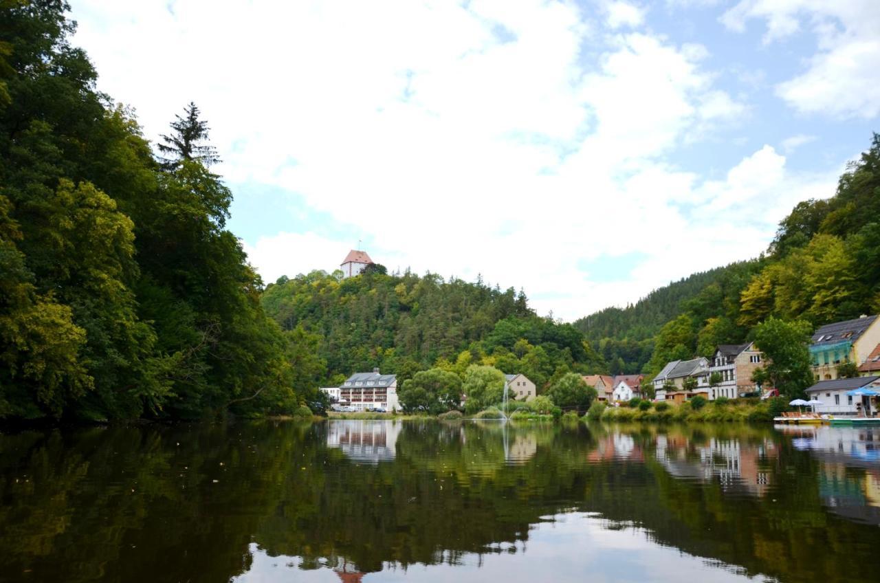 Hotel Am Schlossberg Ziegenruck Luaran gambar