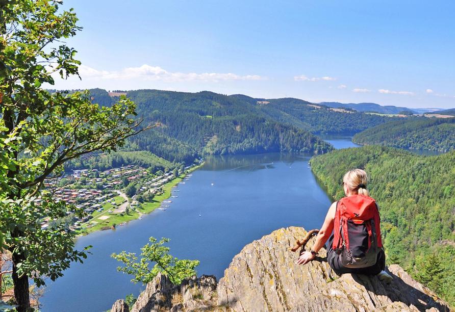 Hotel Am Schlossberg Ziegenruck Luaran gambar