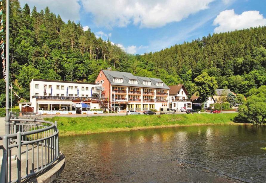 Hotel Am Schlossberg Ziegenruck Luaran gambar